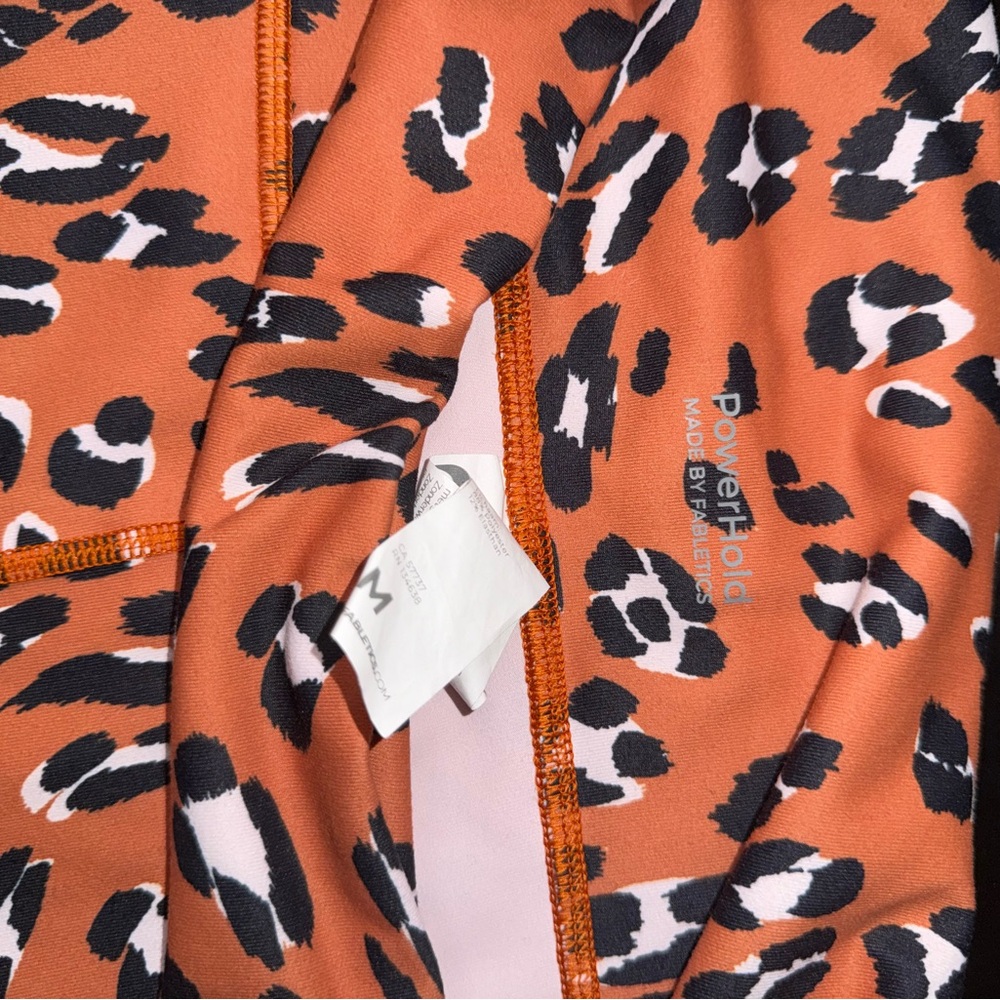 Fabletics Powerhold- Cheetah Print Leggings - image 2